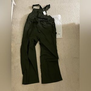 Buffbunny over it alls olive XXL NWT and bag